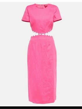 Staud Matteo Midi Dress